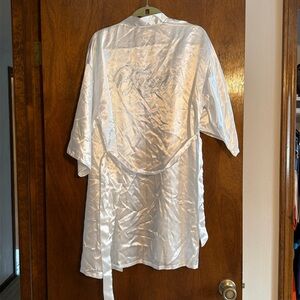 Bride Silky Robe.